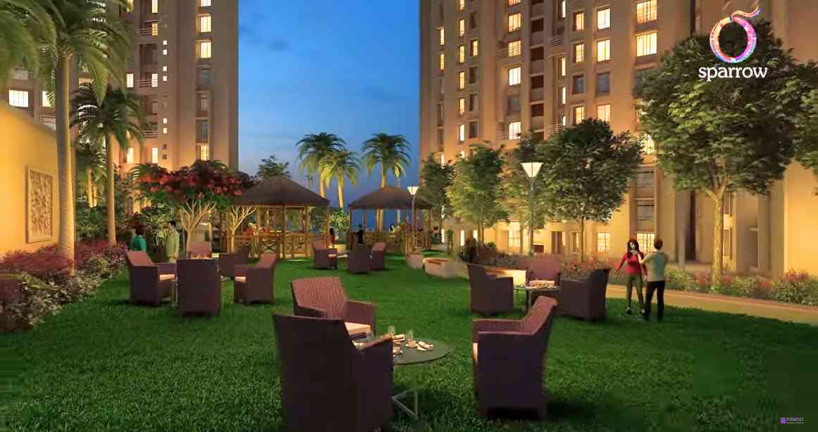 Puraniks-Rumah-Bali-Amenities-Gazebos-Seating-Area-Ghodbunder-Road-Thane-West